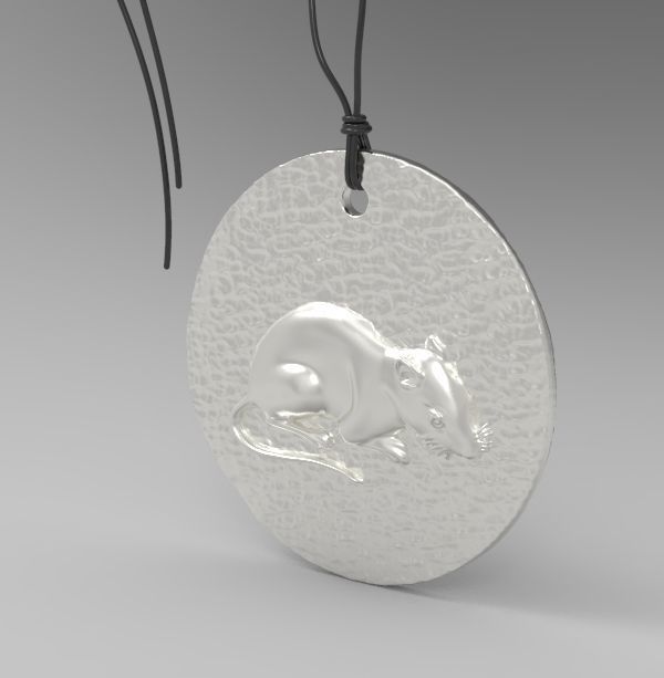 Chinese Zodiac Rat 3D print model_19