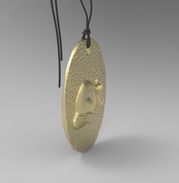 Chinese Zodiac Rat 3D print model_5