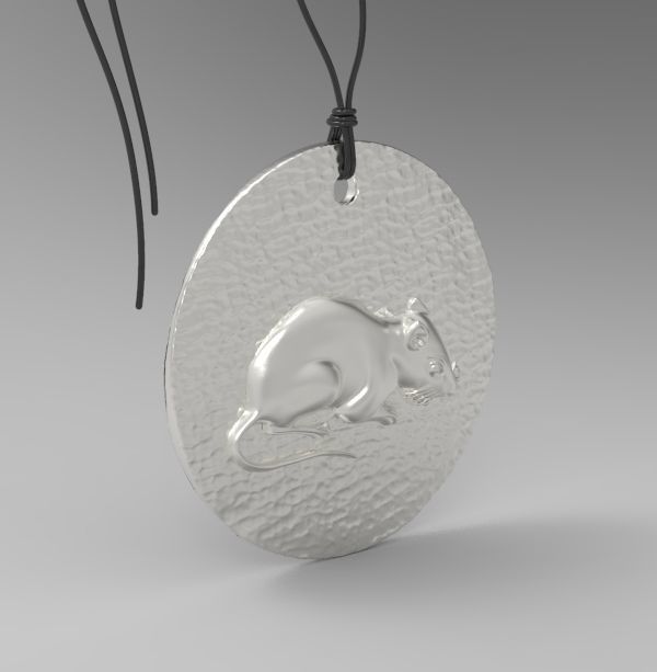Chinese Zodiac Rat 3D print model_14