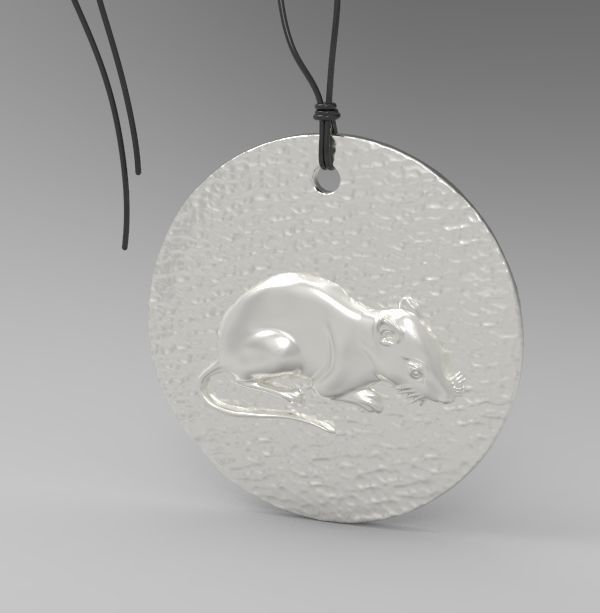 Chinese Zodiac Rat 3D print model_18