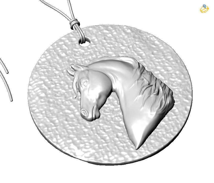 Chinese Zodiac Horse 3D print model_1