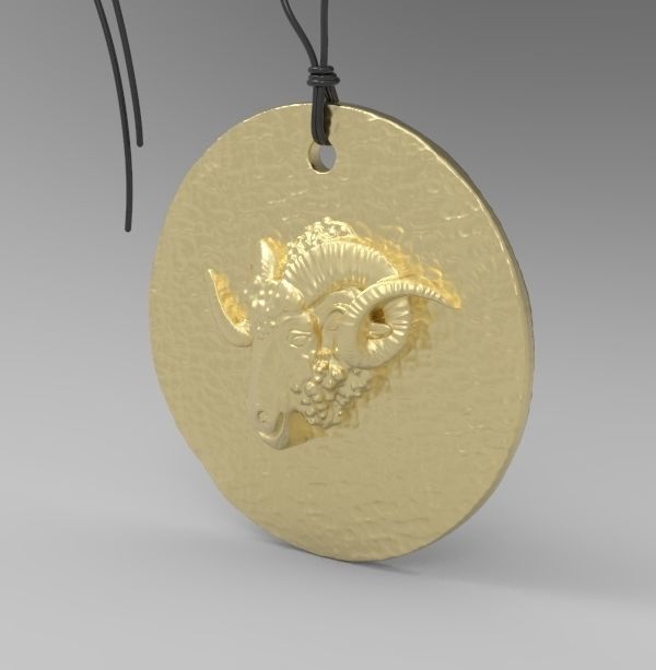 Chinese Zodiac Goat 3D print model_3