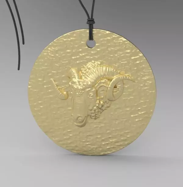 Chinese Zodiac Goat 3D print model_0