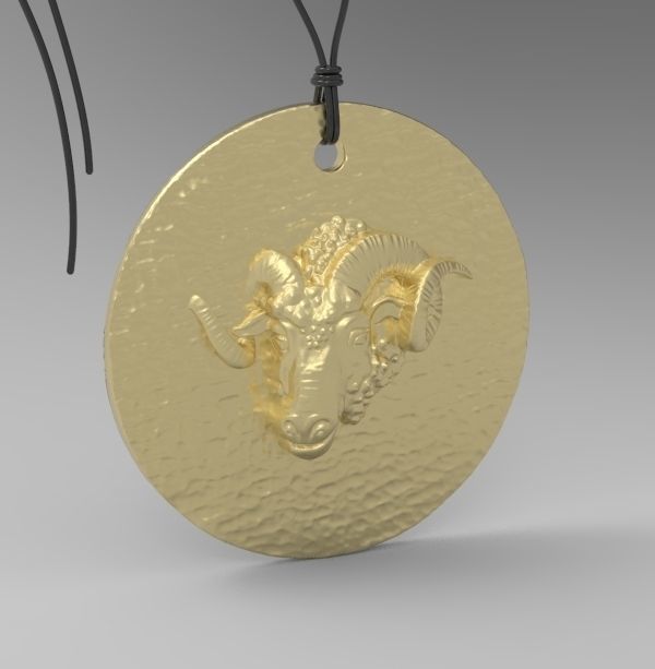 Chinese Zodiac Goat 3D print model_8