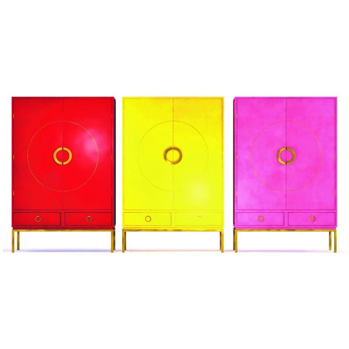 Wardrobe Disk Set 3D model_2