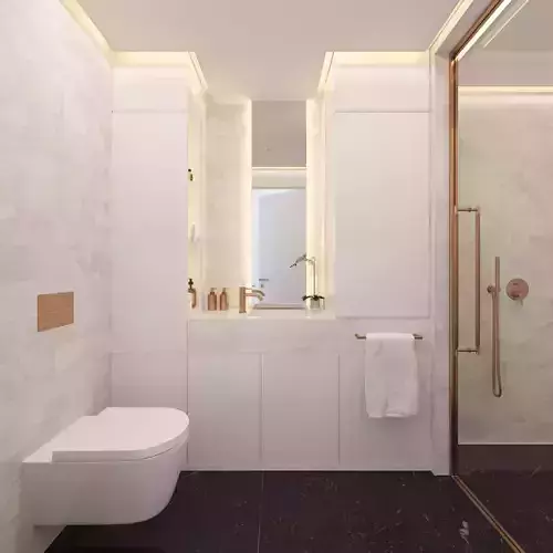 Modern bathroom interior 02