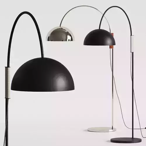 CB2 Exclusive Jett Arched Floor Lamps