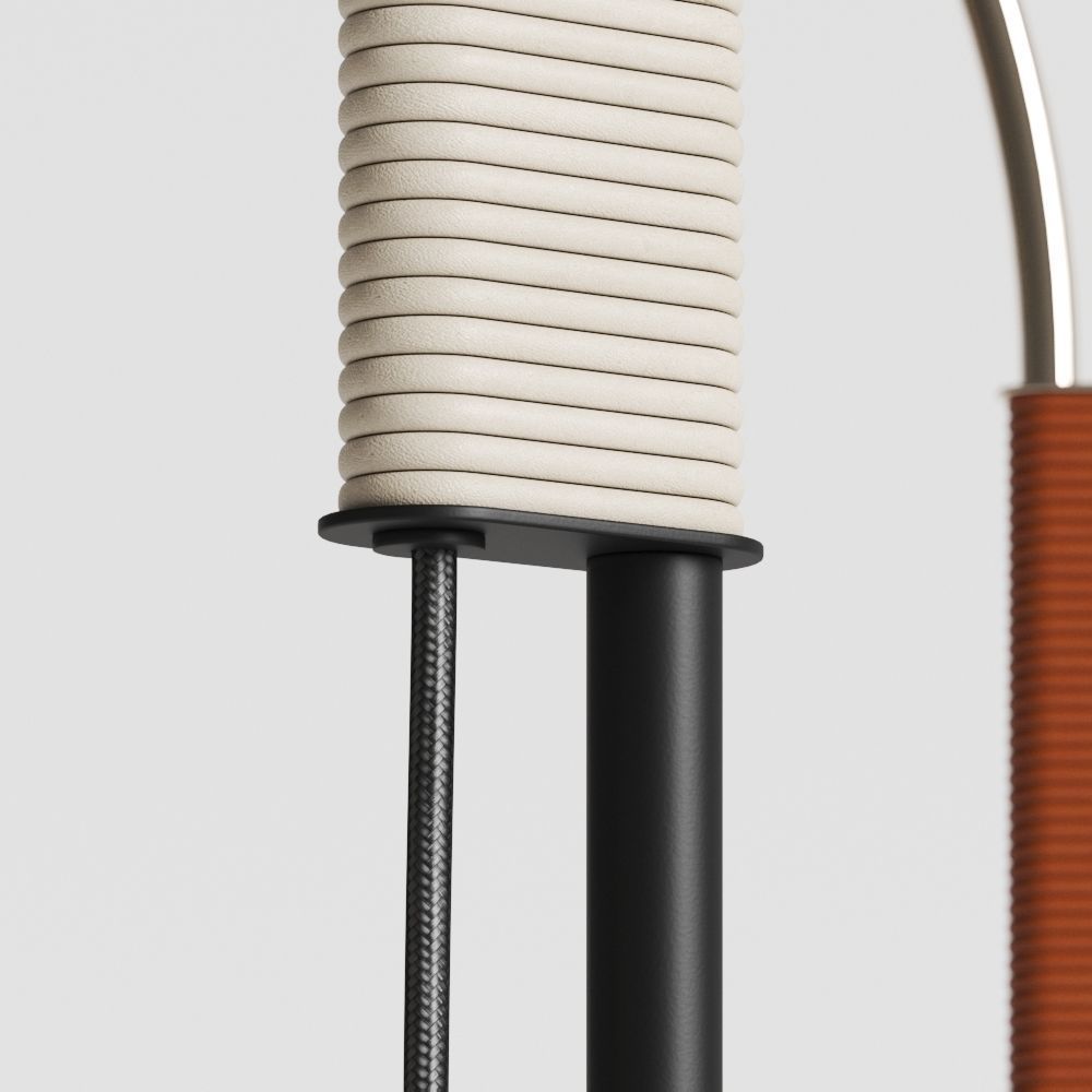 CB2 Exclusive Jett Arched Floor Lamps 3D model_2