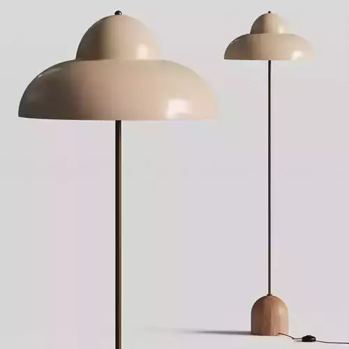 Crate and Kids Eloise Wood and Metal Floor Lamp