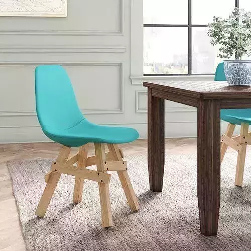 Icon Genuine Leather Upholstered Dining Chair