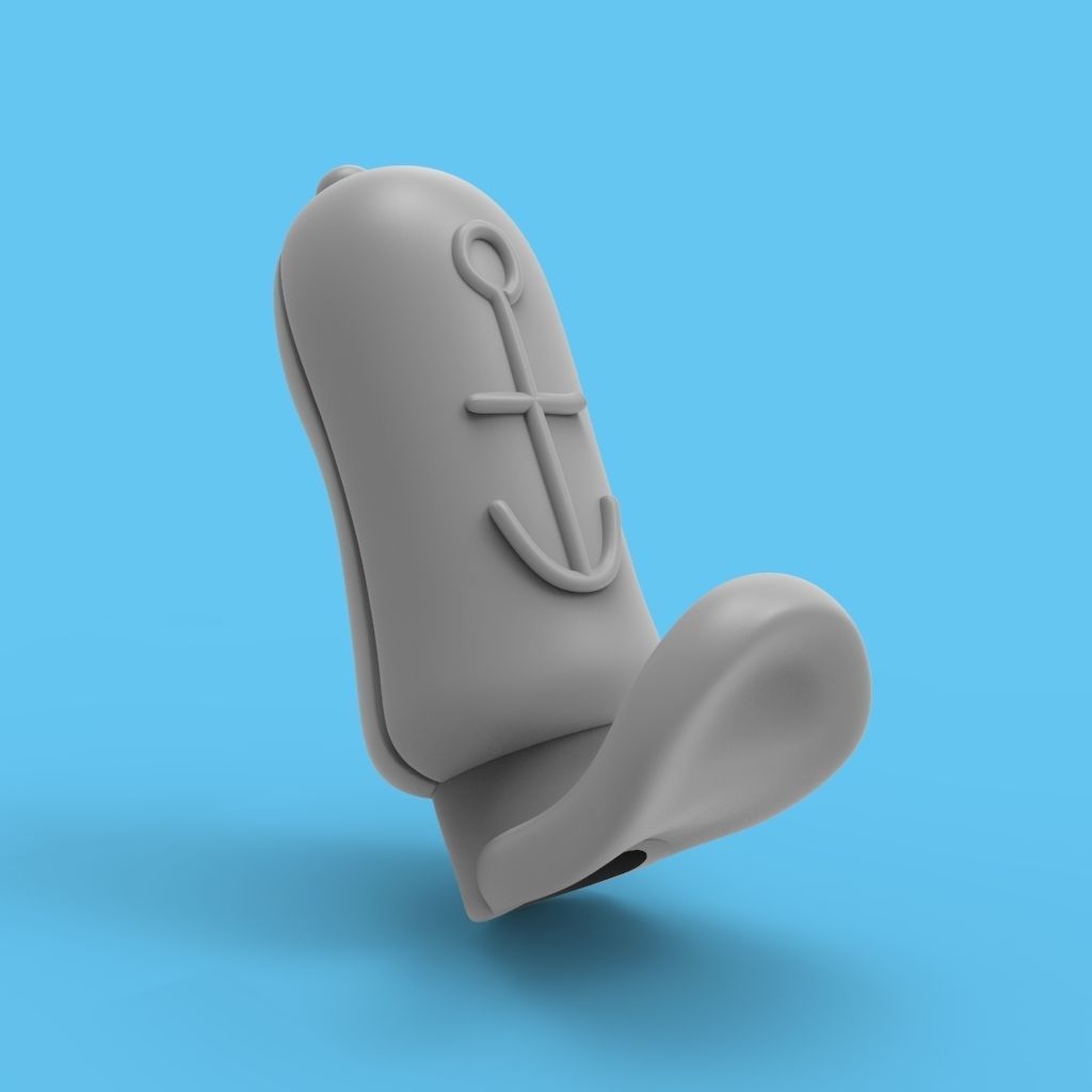 Spongebob Squarepants Hat for 3d print 3D print model_1