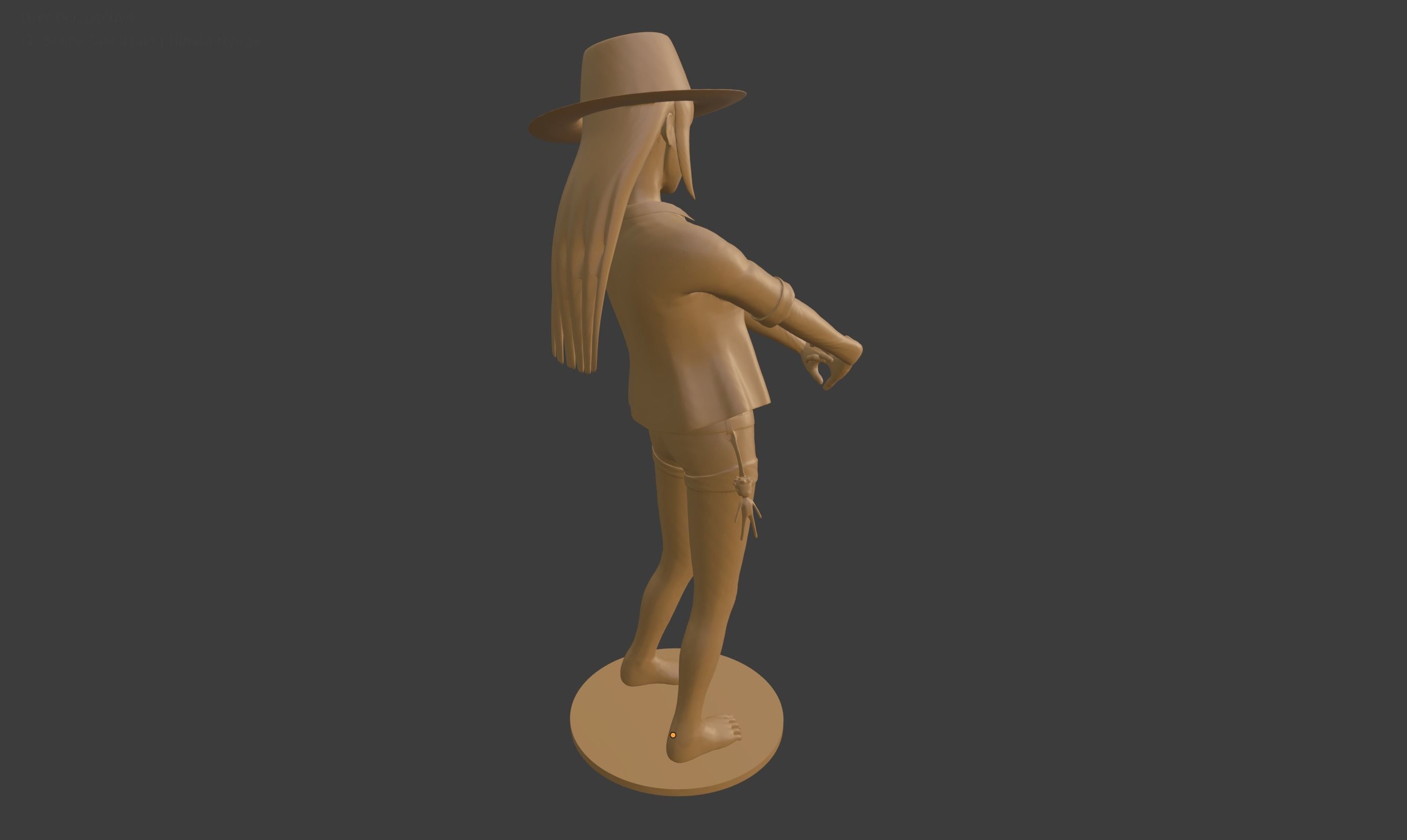 Hinata Hyuga 3D print model_5