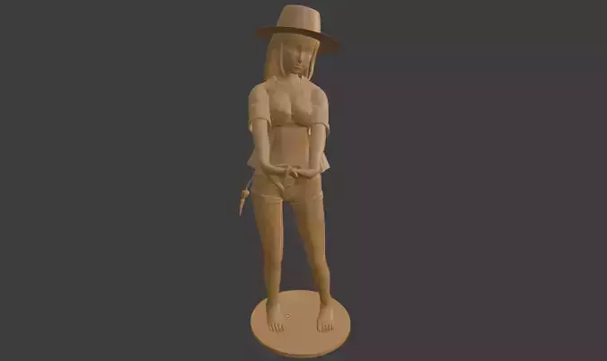 Hinata Hyuga 3D print model