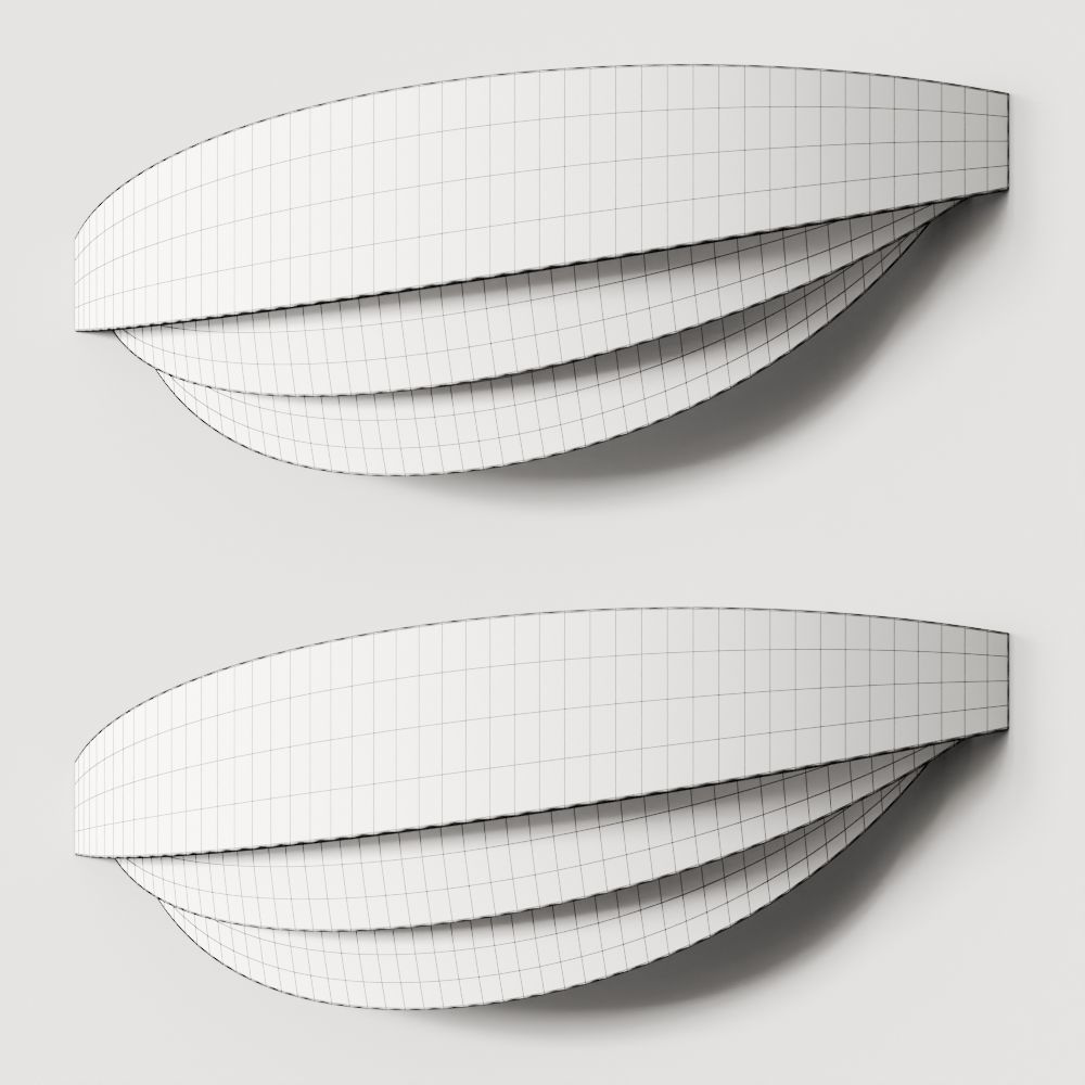 Axolight Uriel Wall Lamps 3D model_1