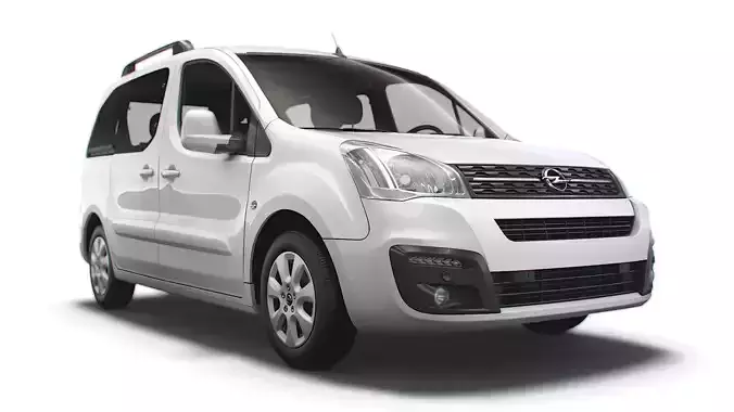 Opel Combo Life RU spec L1 2021 3D model