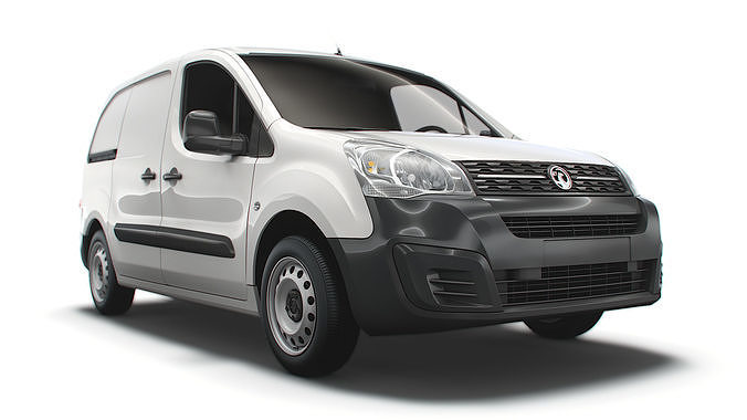 Vauxhall Combo Cargo L1 2017 3D model