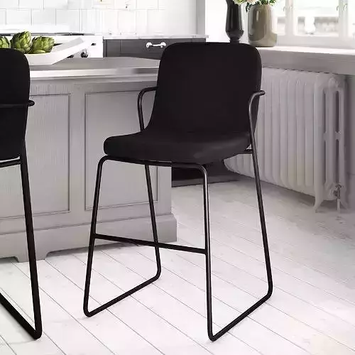 Zag Bar and Counter Stool