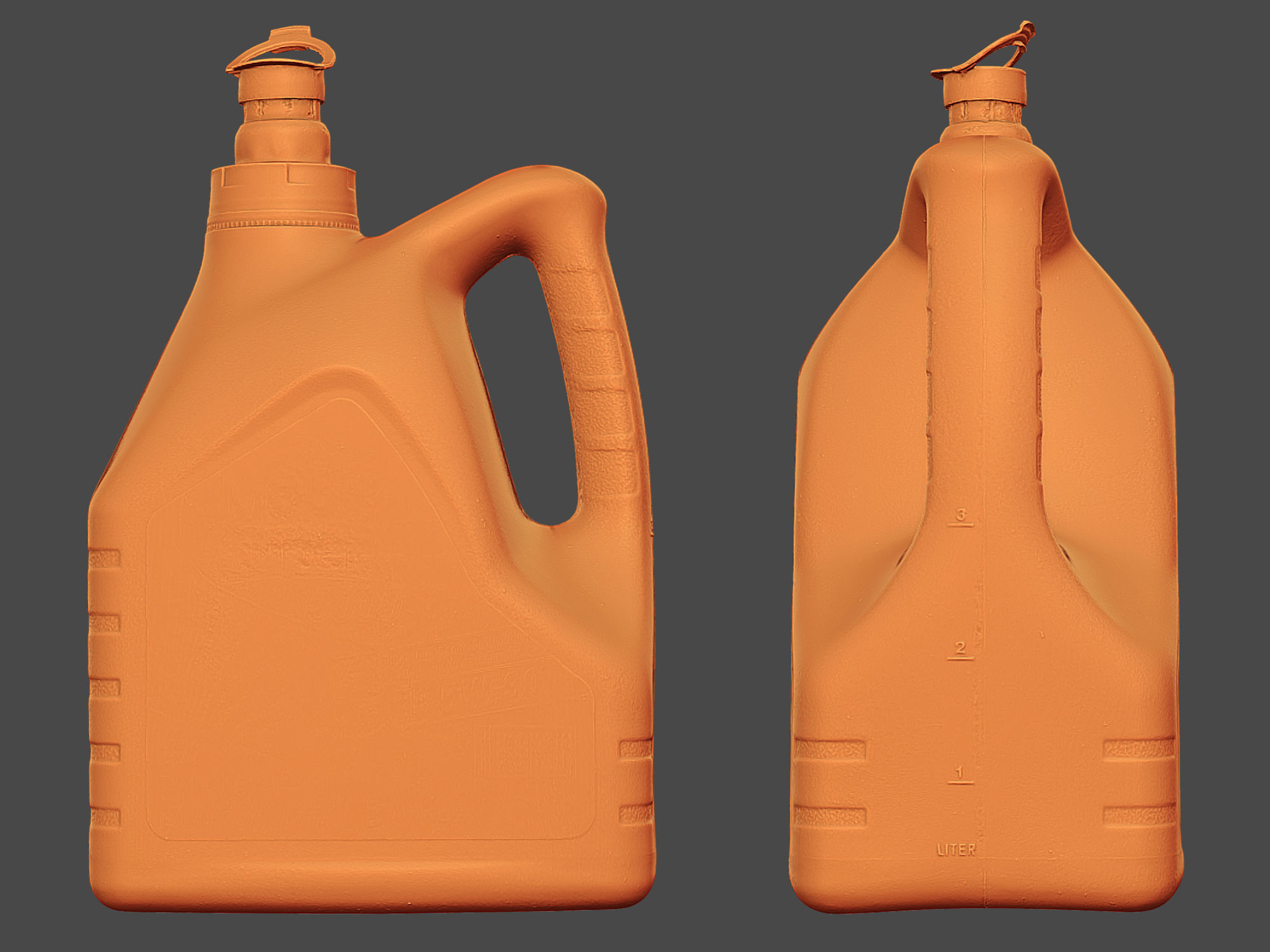 Engine Oil Canister 3D model_9