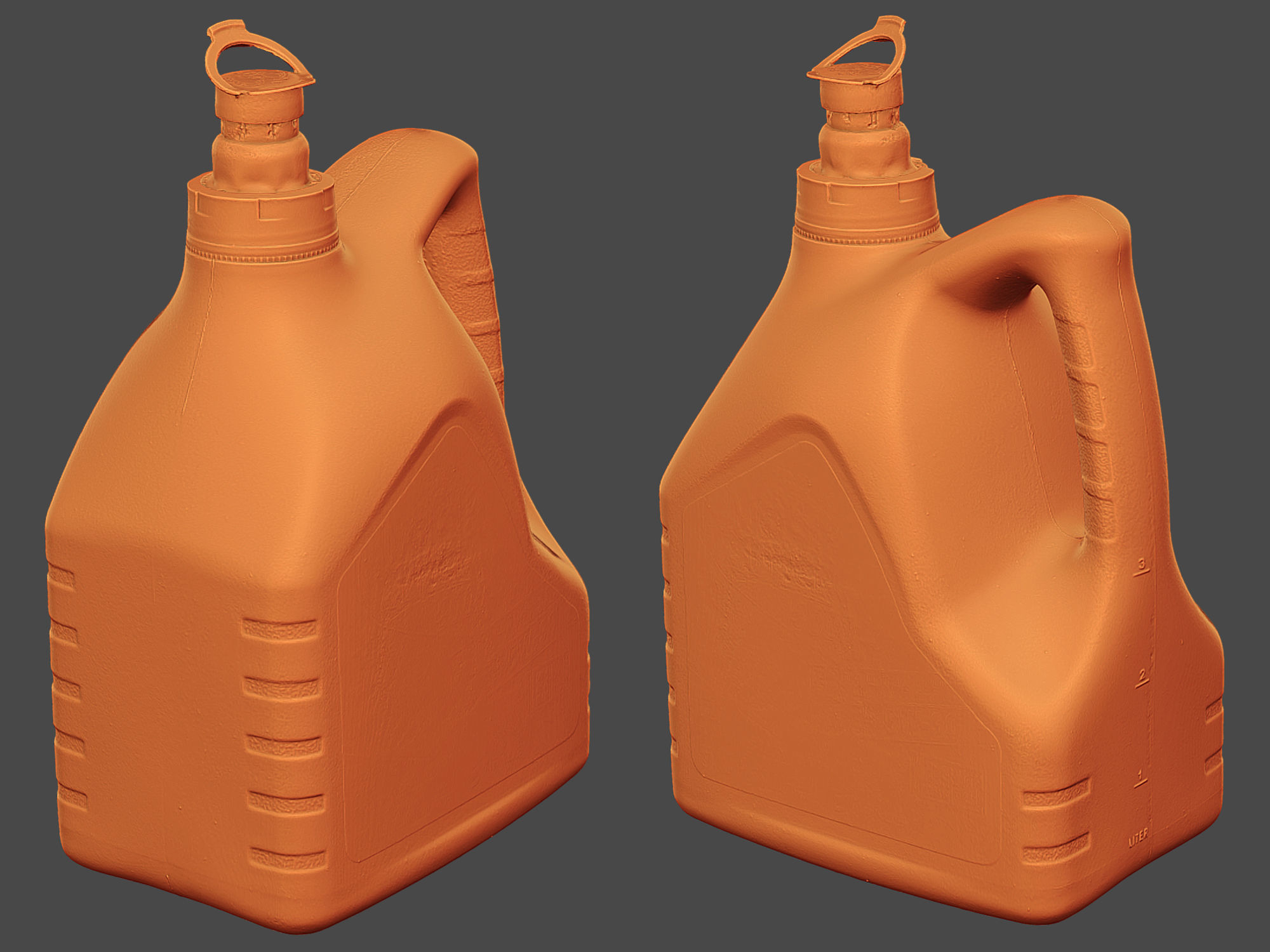 Engine Oil Canister 3D model_5