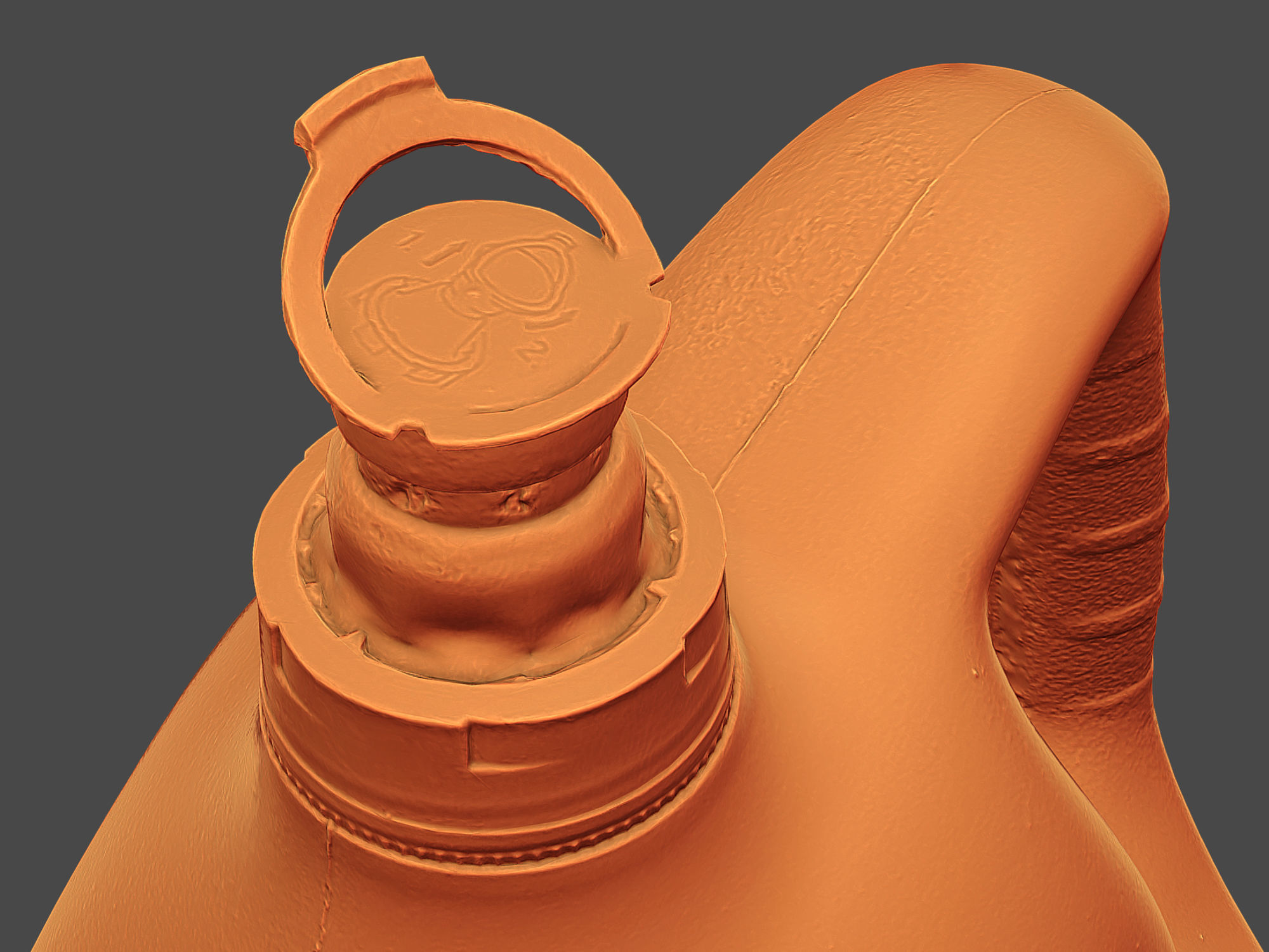 Engine Oil Canister 3D model_13