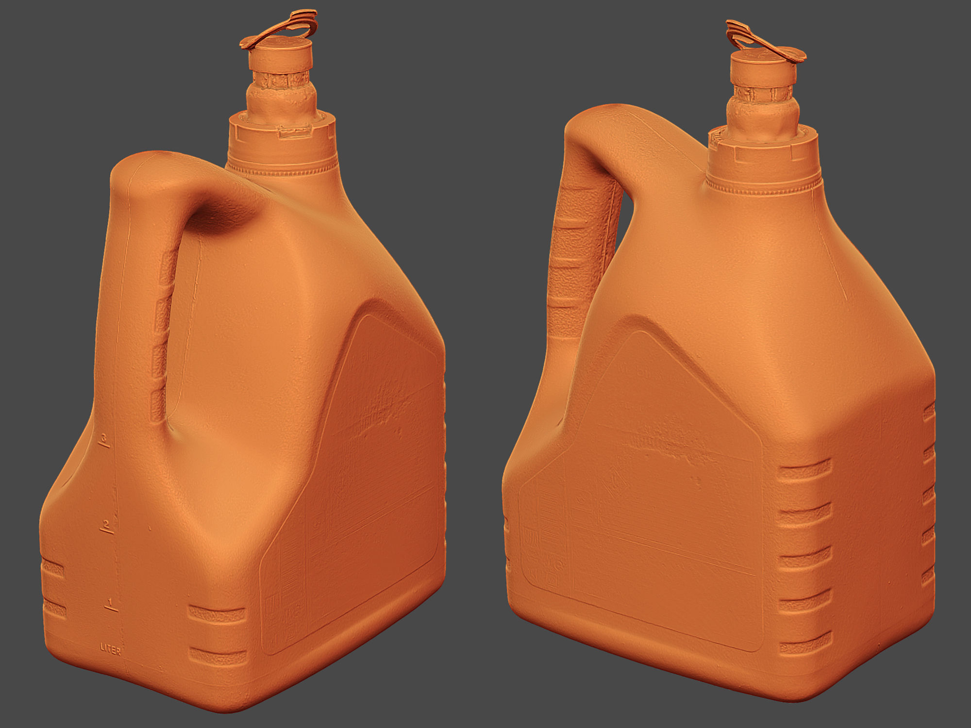 Engine Oil Canister 3D model_7