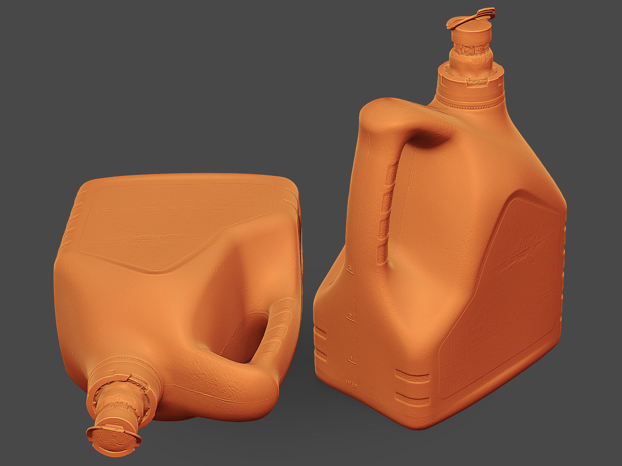 Engine Oil Canister 3D model_3