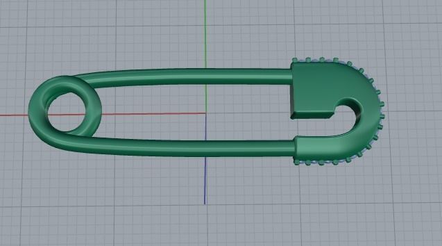 pin pendants braclet 3D print model_6