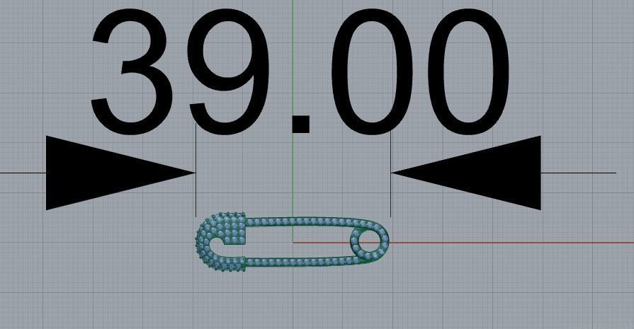 pin pendants braclet 3D print model_4