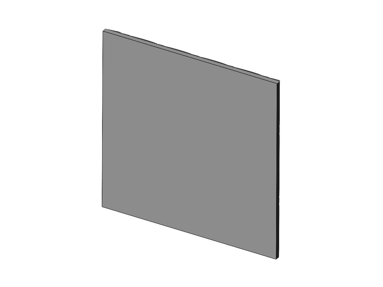 Leather furniture style square pattern 3d relief panel 3D print model_7