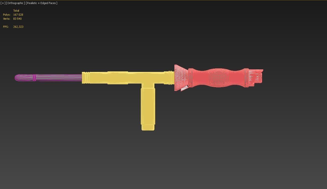 Star Trek Enterprise  Stun Baton cosplay prop 3D print model_11