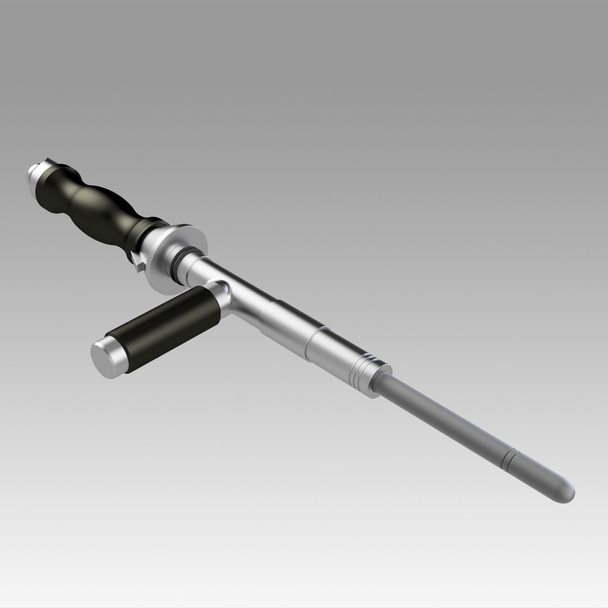 Star Trek Enterprise  Stun Baton cosplay prop 3D print model_4