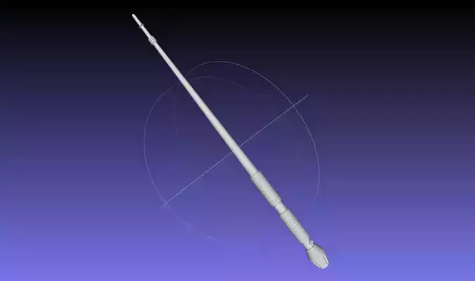Star Wars Imperial Royal Guards Staff Prinable Assembly 3D print model