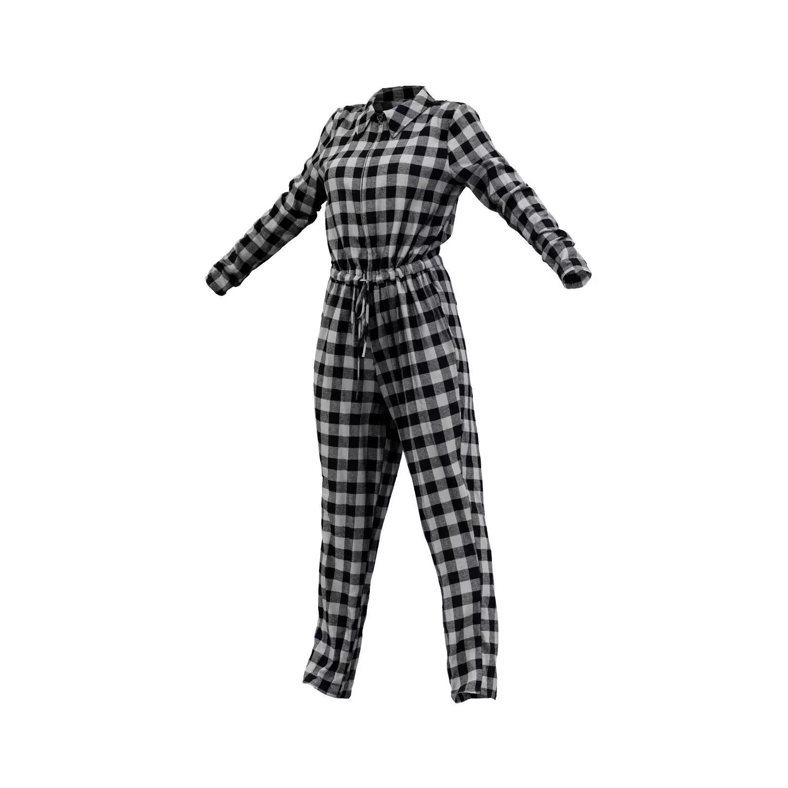 Checker Suit 3D model