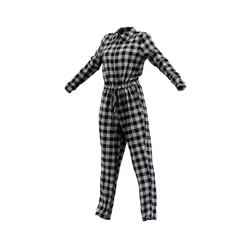 Checker Suit 3D model