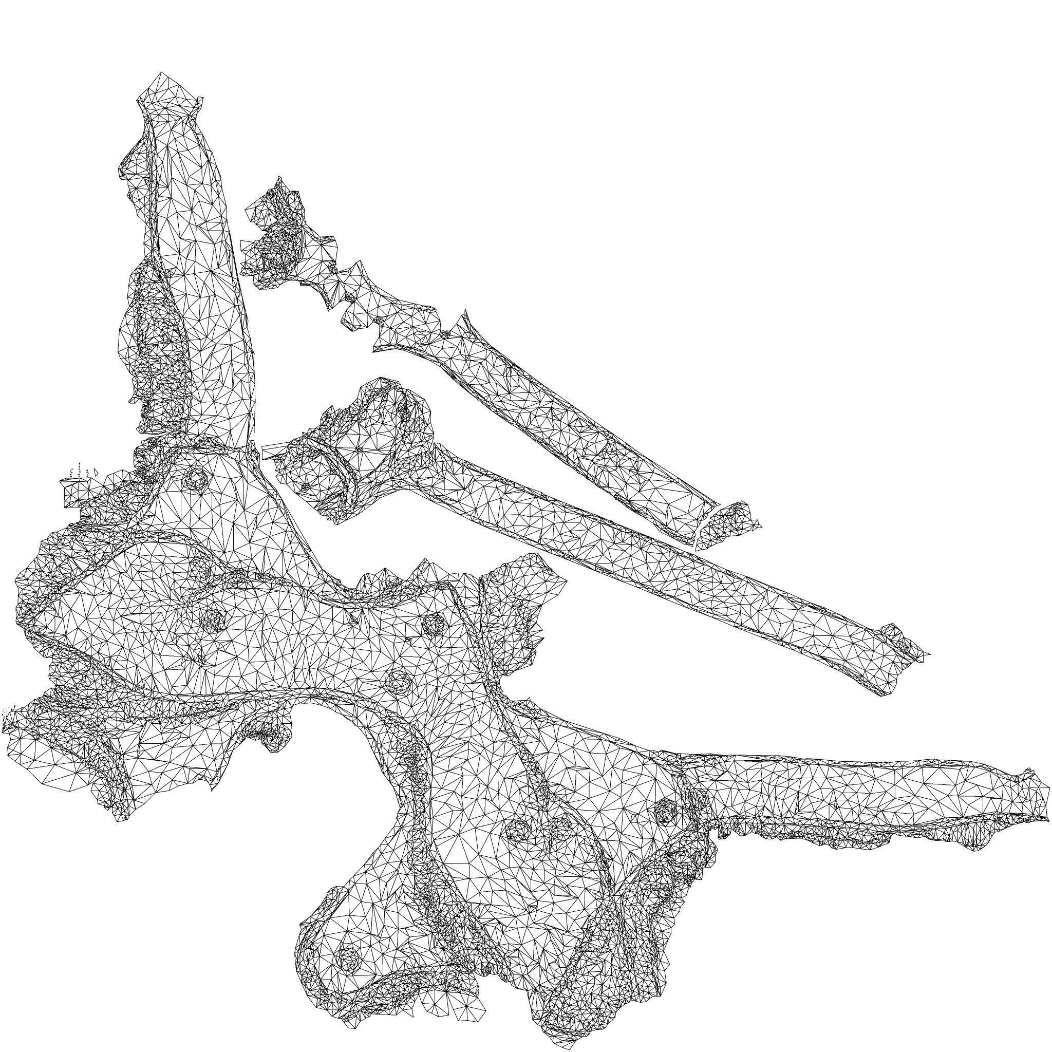 CatMask cat mask with rivets 3D model_8