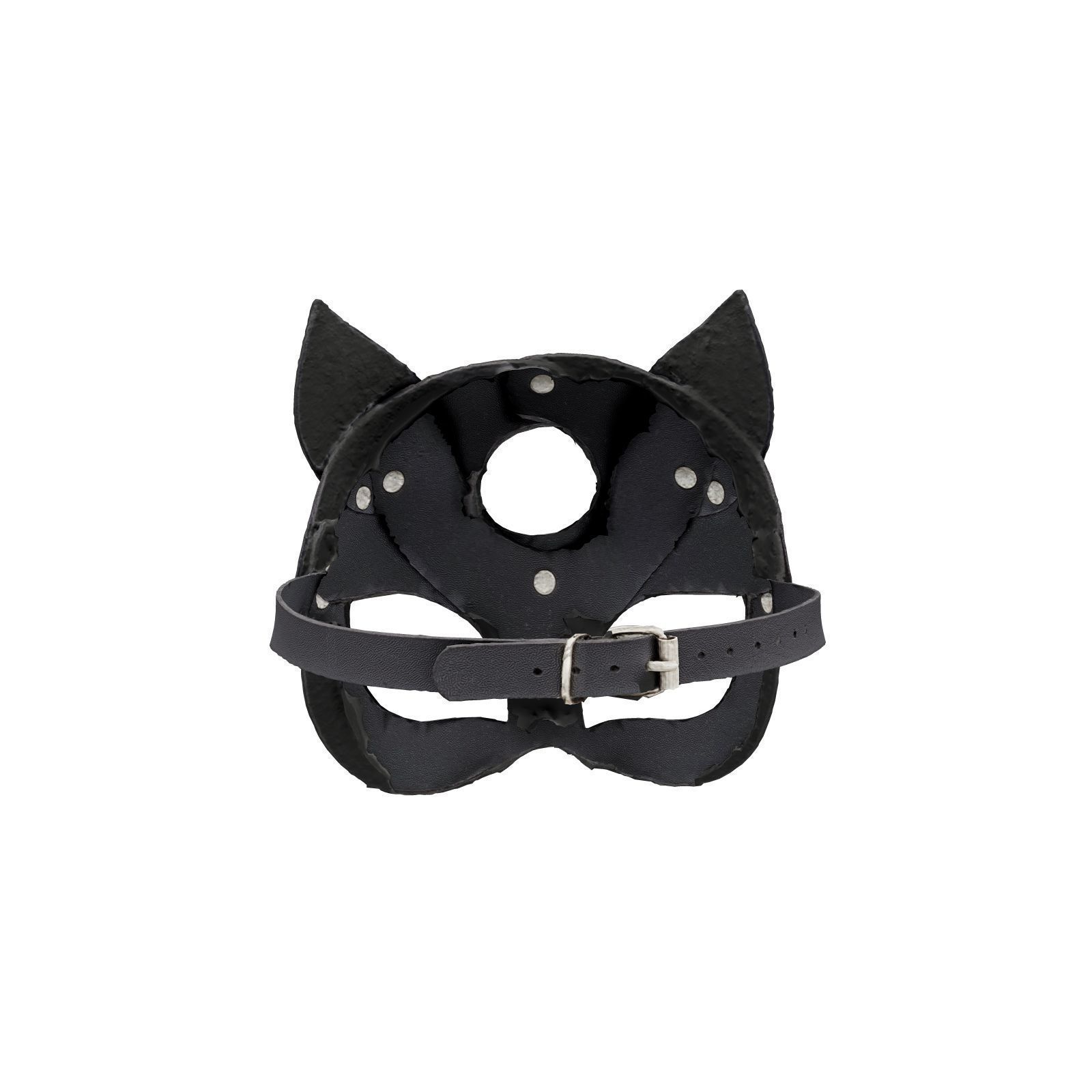 CatMask cat mask with rivets 3D model_1