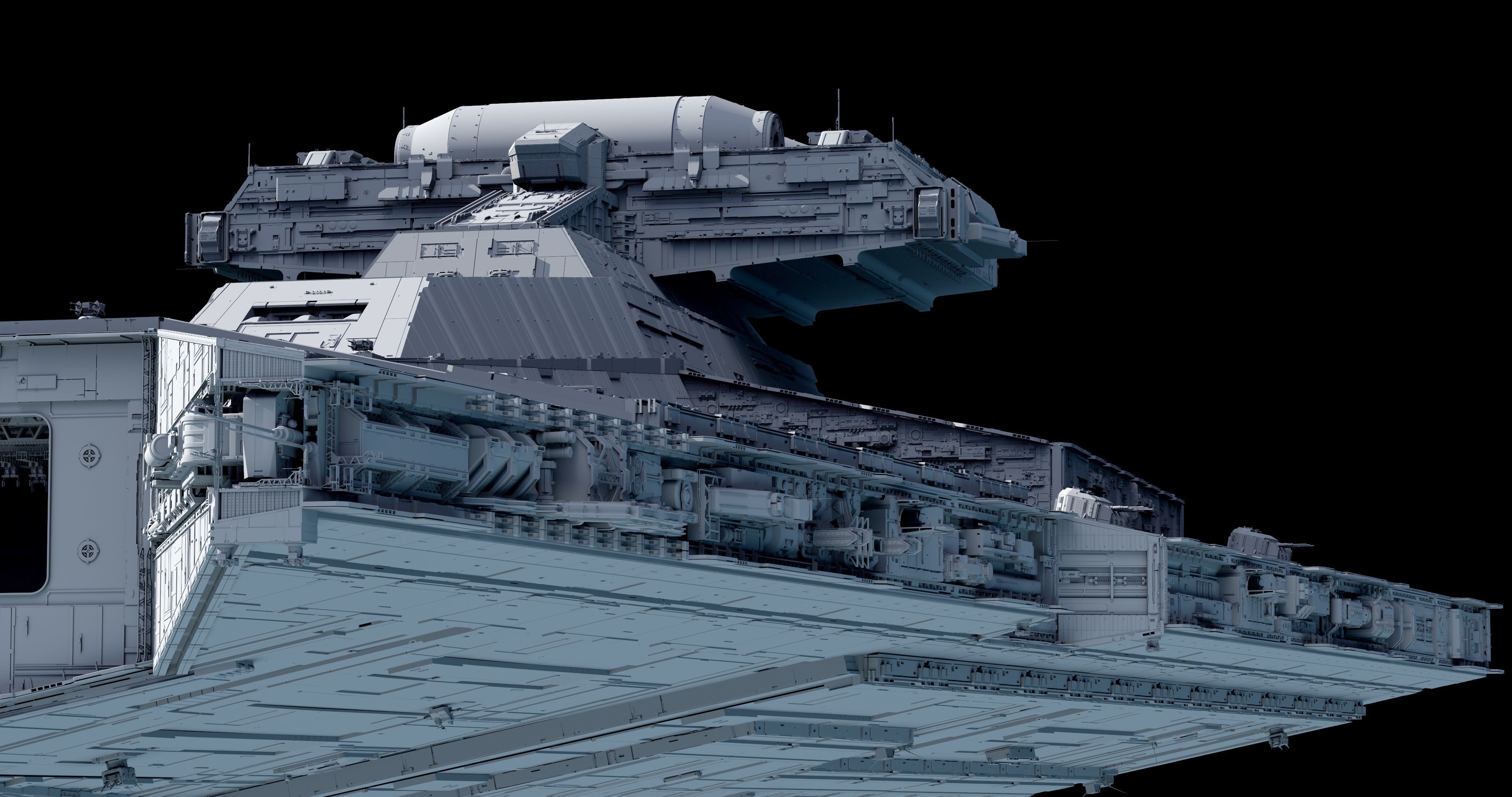 Gladiator-Class Star Destroyer 3D model_10