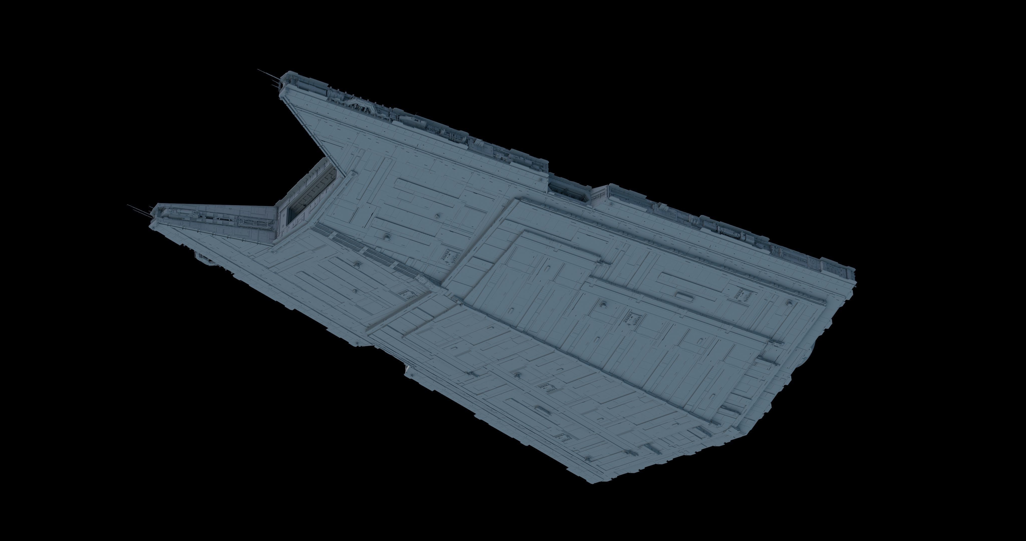 Gladiator-Class Star Destroyer 3D model_4