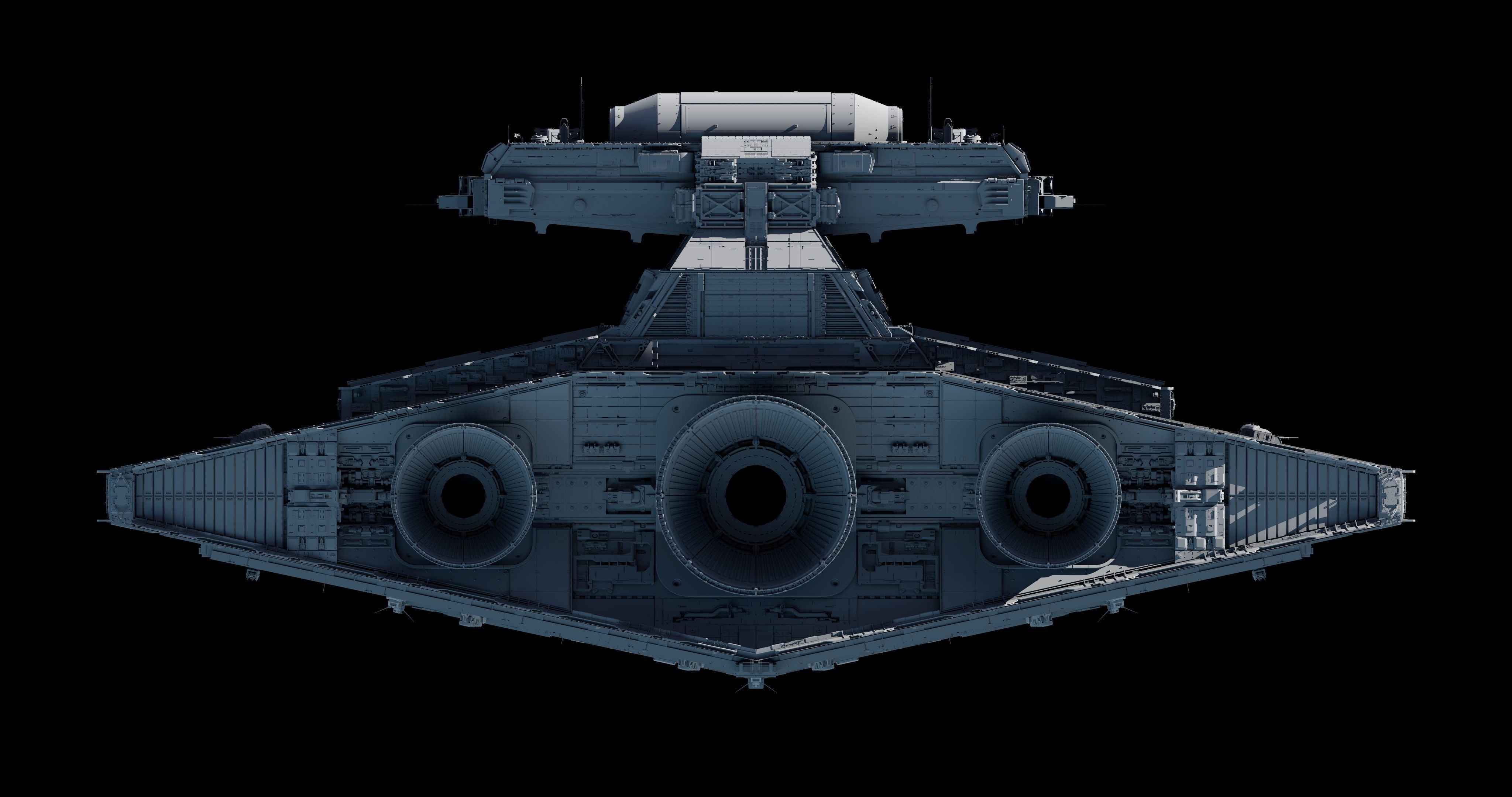 Gladiator-Class Star Destroyer 3D model_6