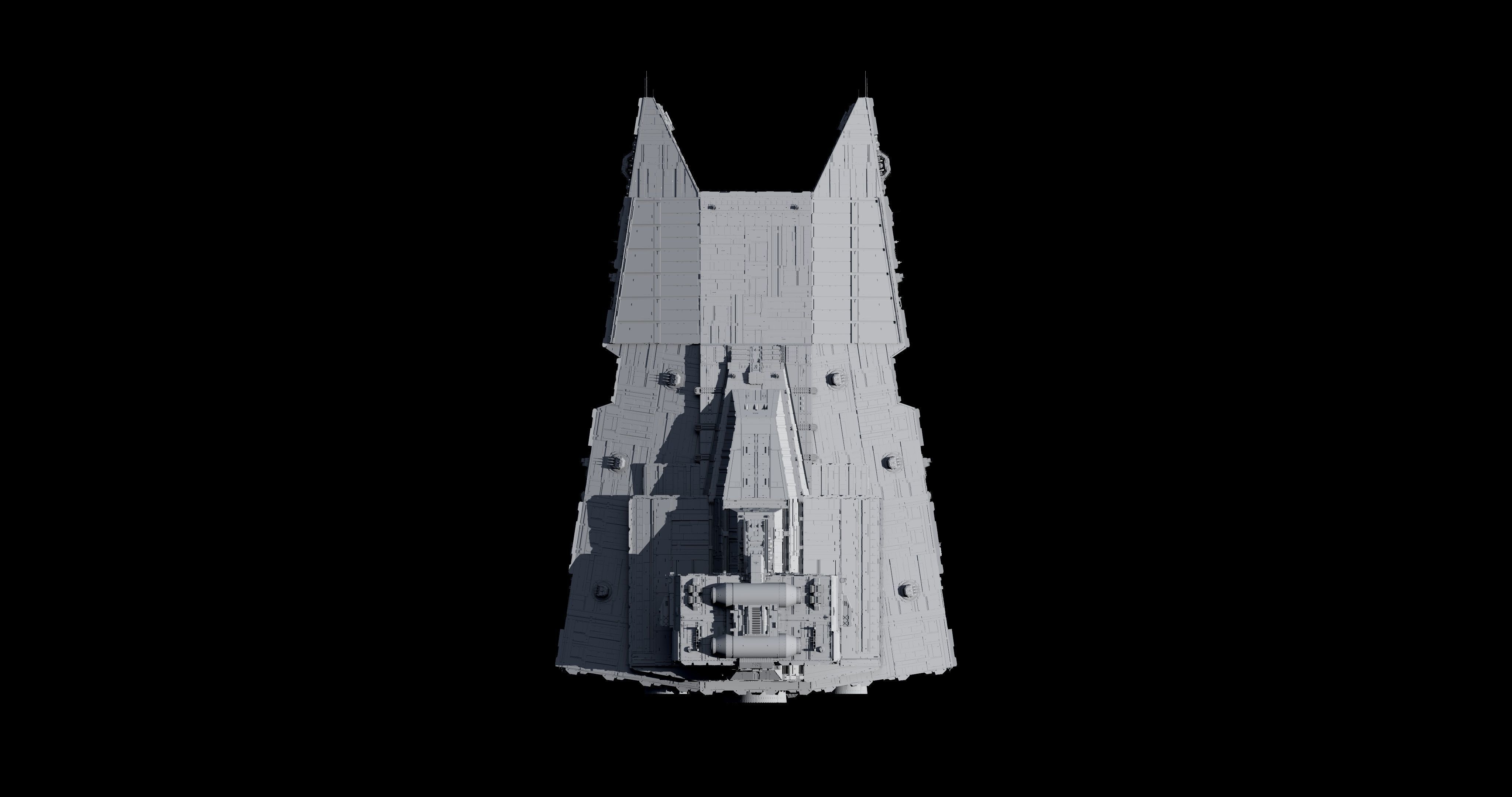Gladiator-Class Star Destroyer 3D model_8