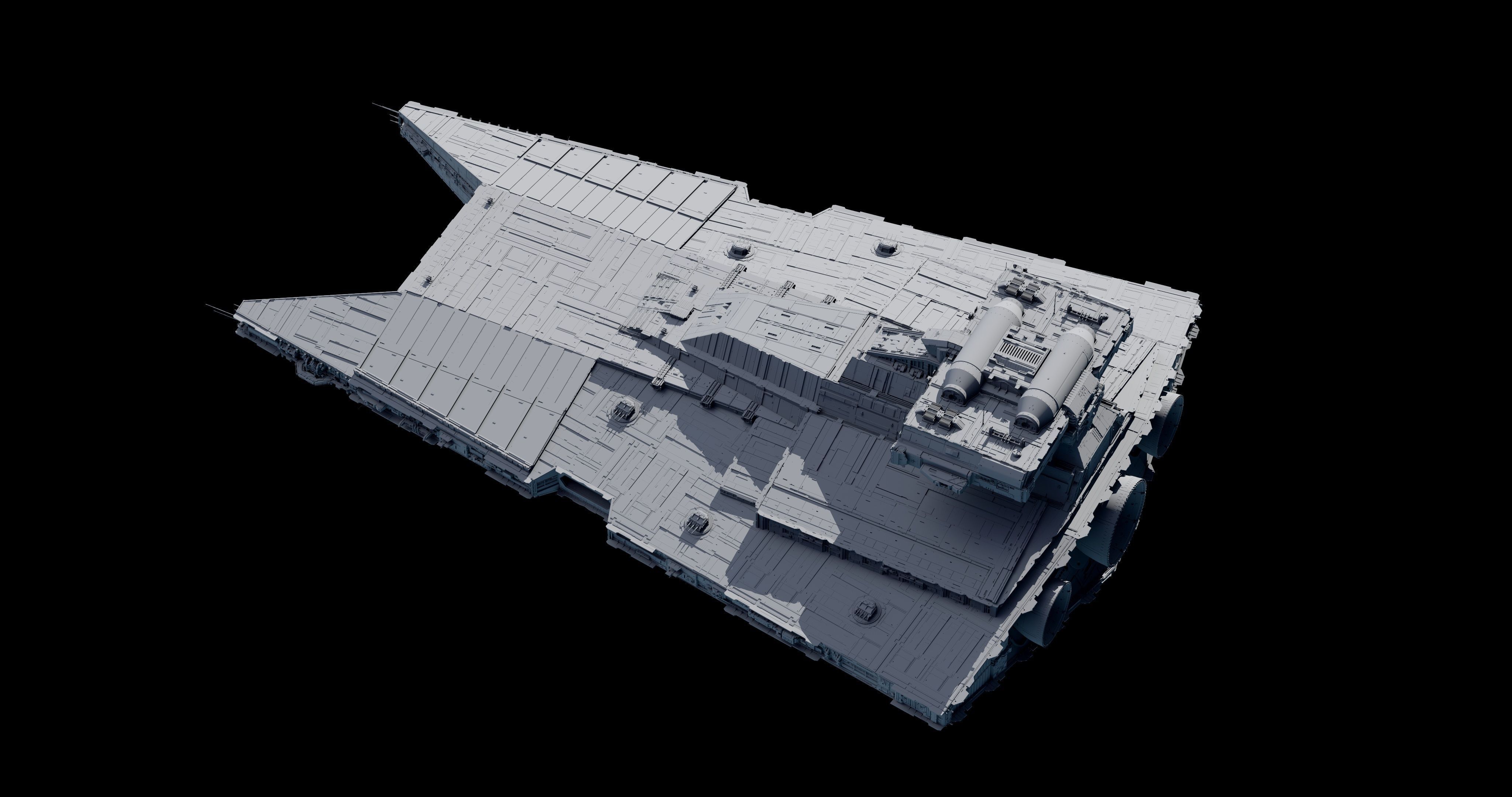 Gladiator-Class Star Destroyer 3D model_3