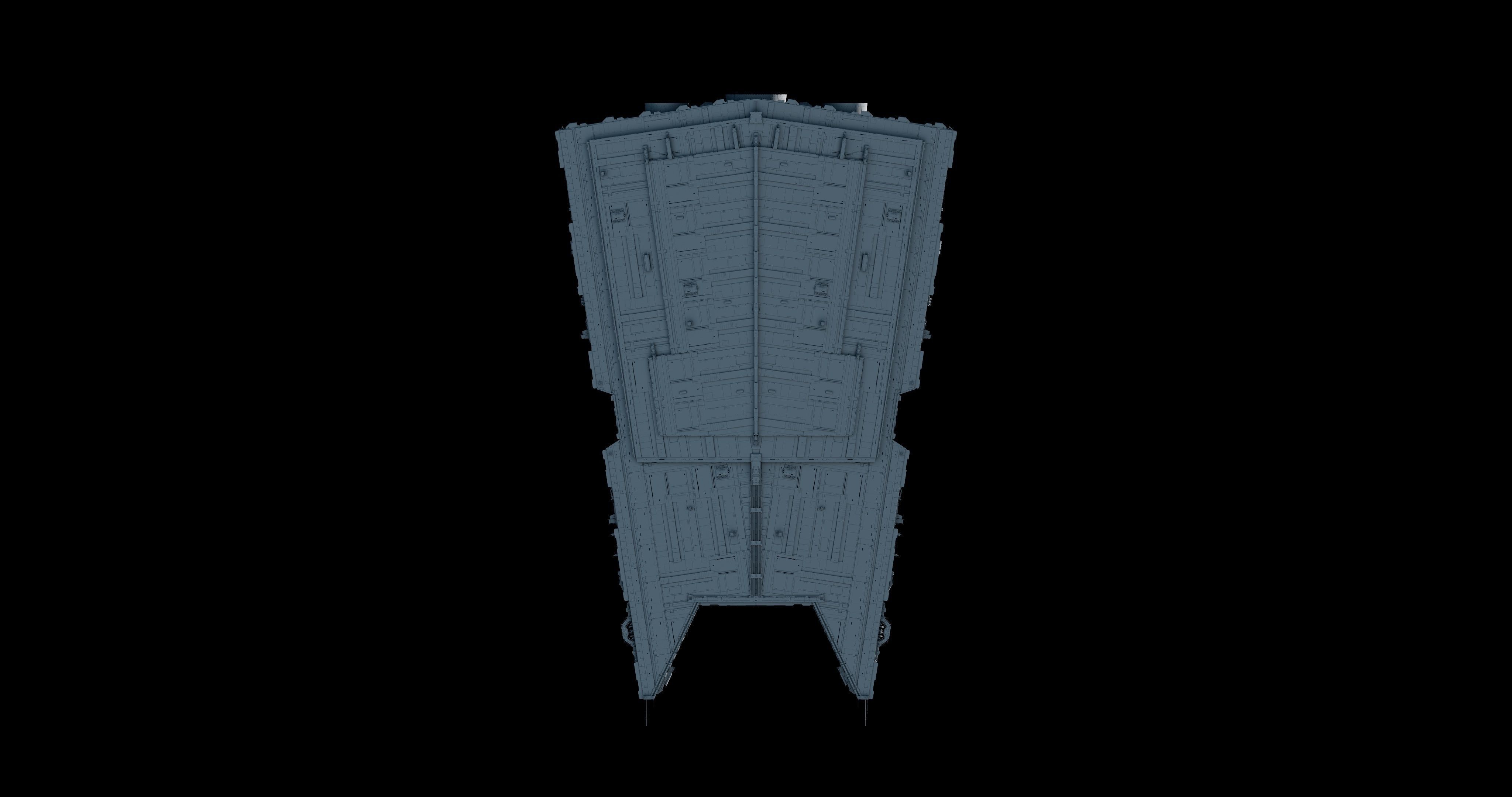 Gladiator-Class Star Destroyer 3D model_9