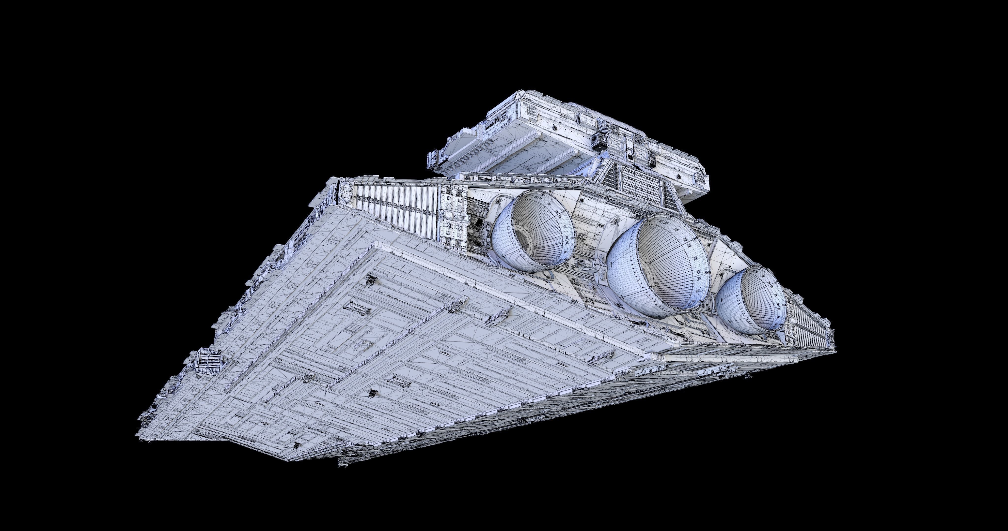Gladiator-Class Star Destroyer 3D model_14