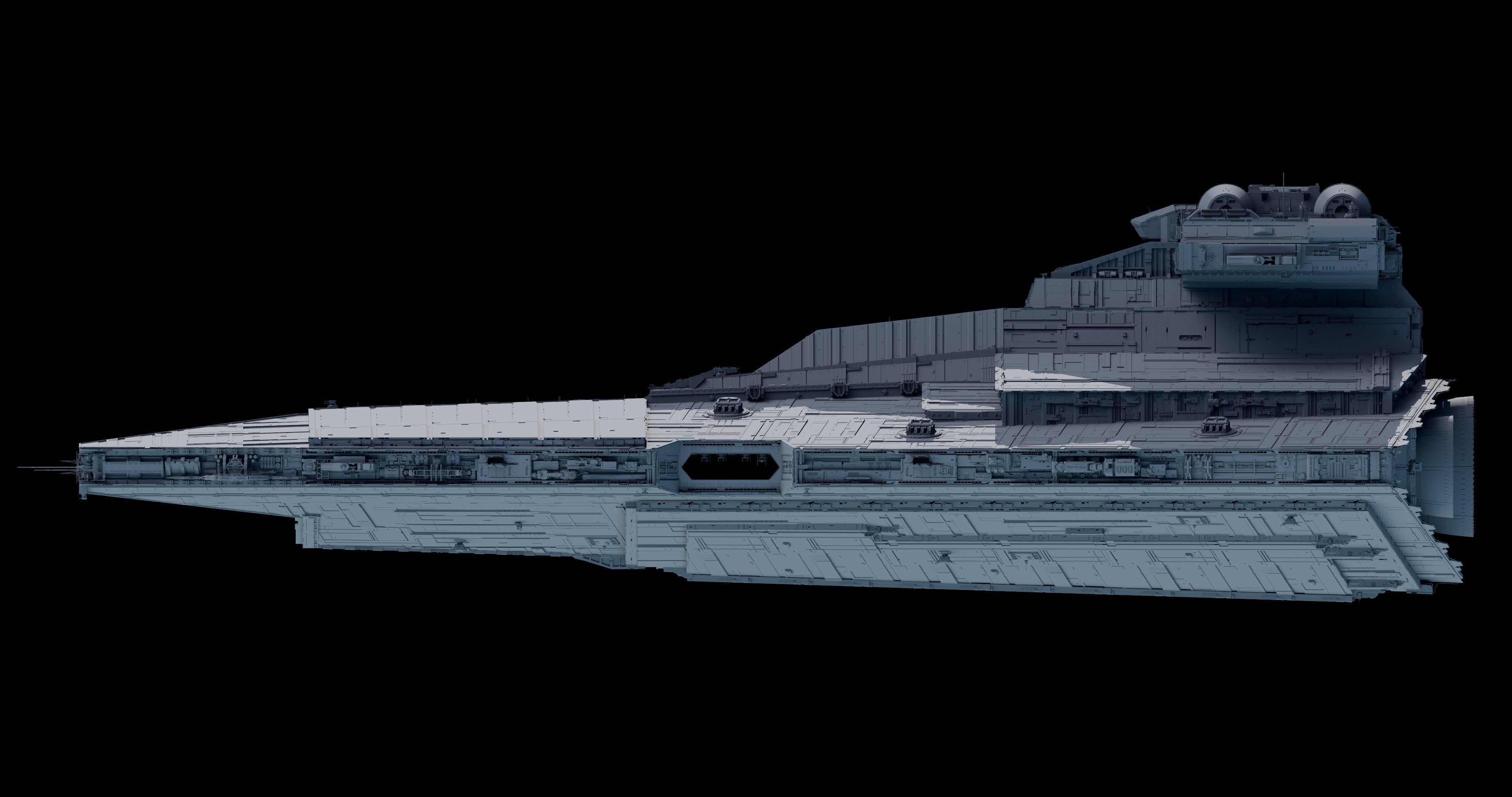 Gladiator-Class Star Destroyer 3D model_7