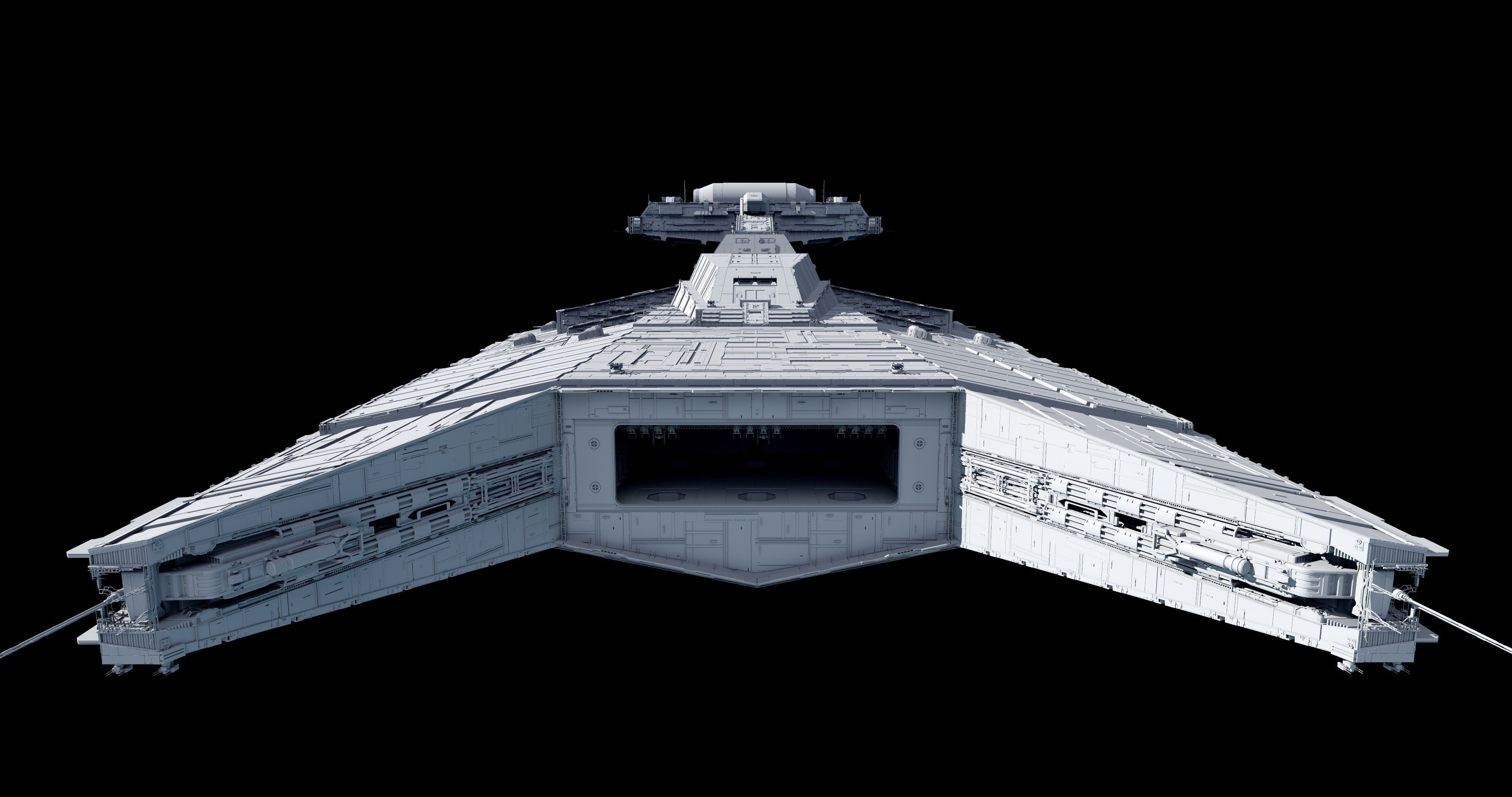 Gladiator-Class Star Destroyer 3D model_11