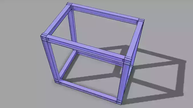 2D Steel Frame