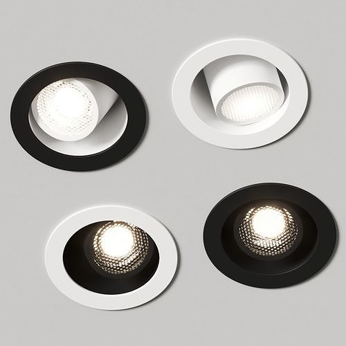 Leds C4 Biwa Spotlights 3D model