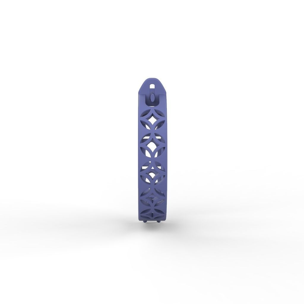 Earrings with cabochons 3dm stl print 3D print model_12