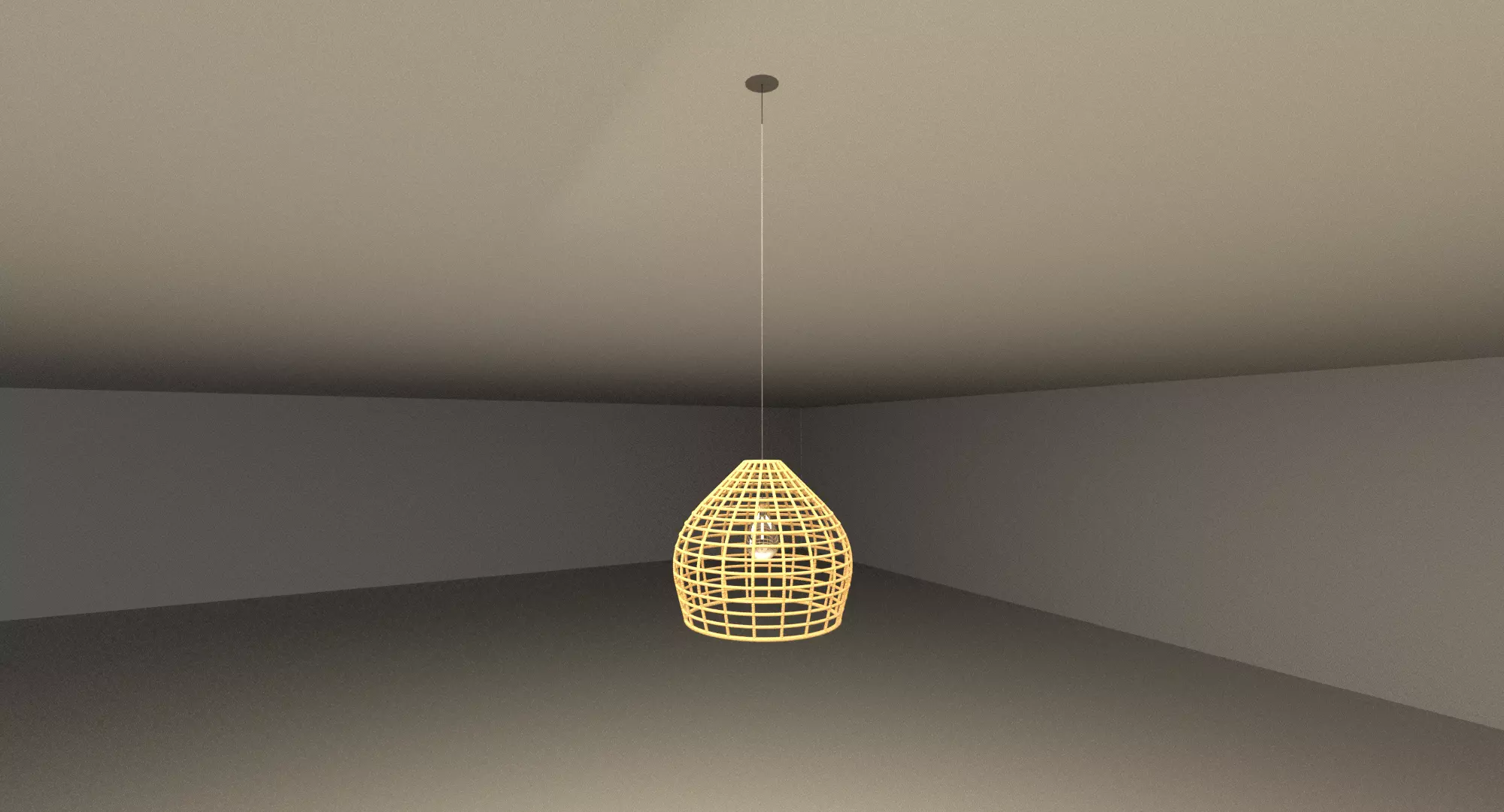 lighting hanging lamp Free 3D model