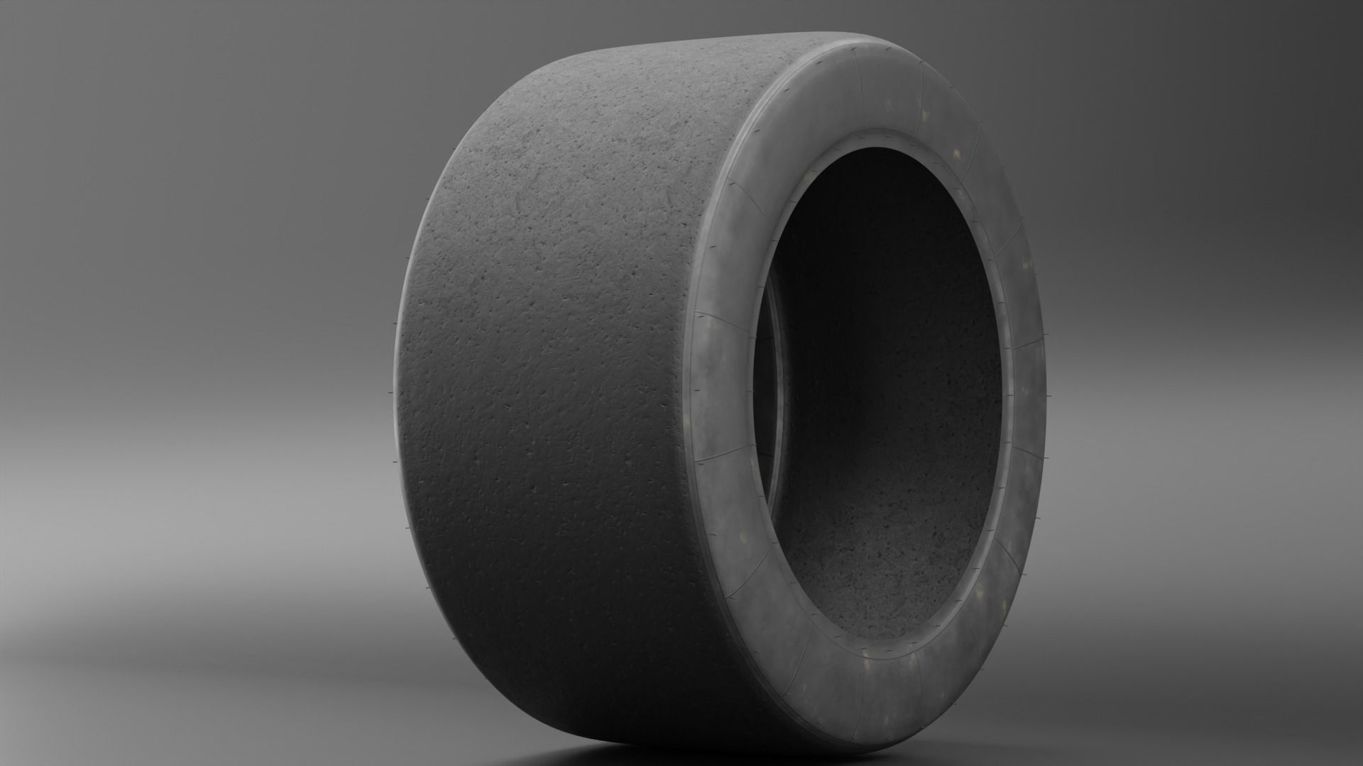 Michelin Pilot Sport GT low poly Low-poly 3D model_2